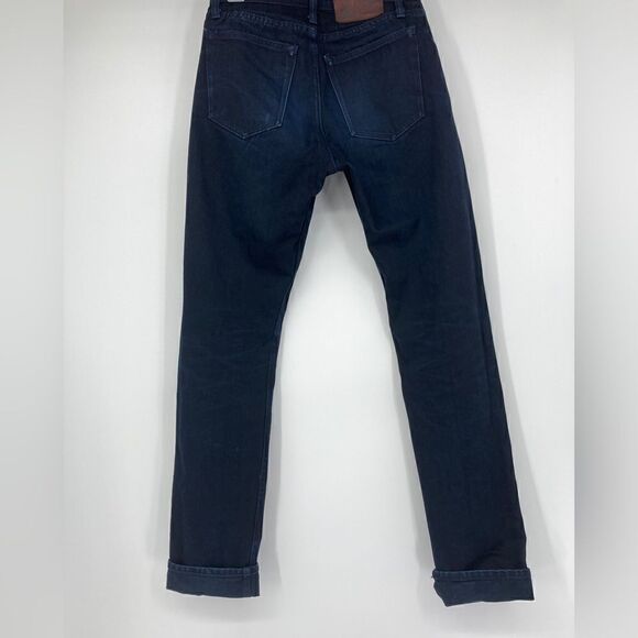 Left Field American Work Wear Men's Jeans Size 29 Navy Blue - Picture 4 of 12